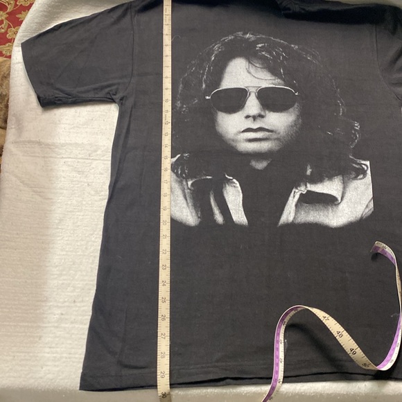 Rare Vintage Jim Morrison T-Shirt on Orange County Choppers Tag size L - Picture 3 of 8